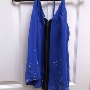 Silence & Noise blue camisole, size S